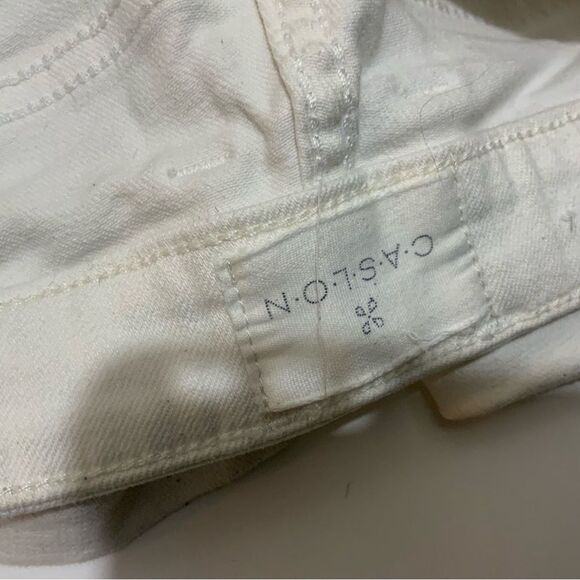 Calson Denim Boyfriend Cuff Shorts  stretch Size 30 - Picture 8 of 9